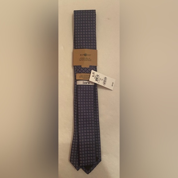 BAR III Men’s Repreve Tie Purple Recycled Material NWT - Picture 4 of 6